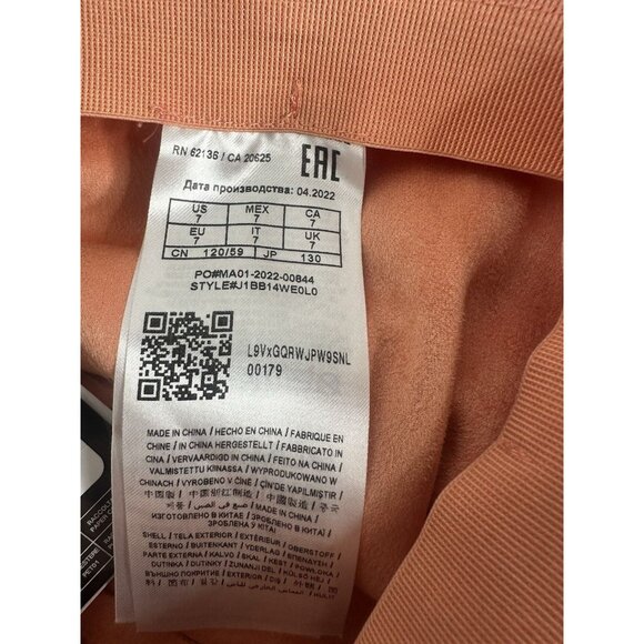 Guess Kids Girl Velvet Pull On Pants, Orange size 7 MSRP $49 - Picture 9 of 11